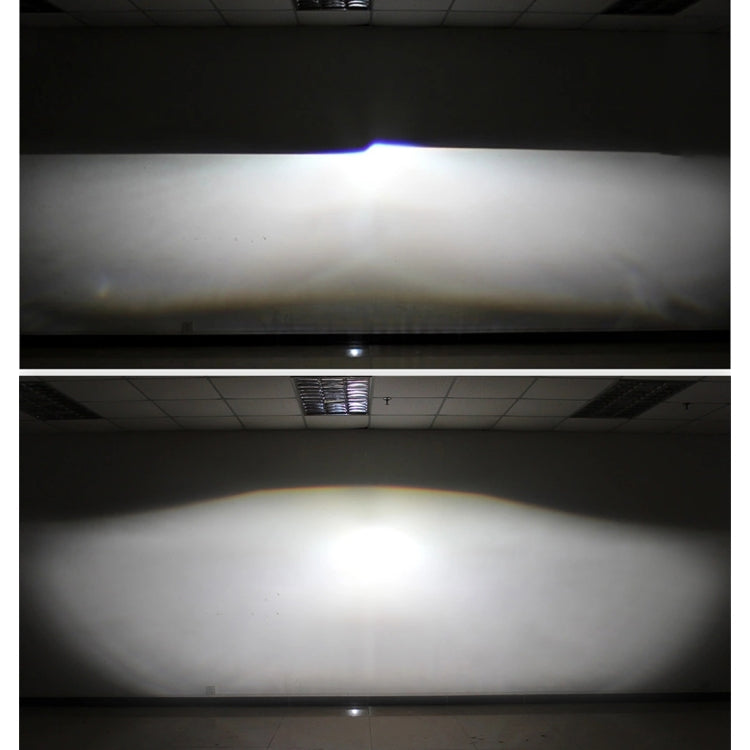 IPHCAR H1 3.0 inch Car Double Light Bi-Xenon Projector Lens Headlight without Light Bulb for Left Driving