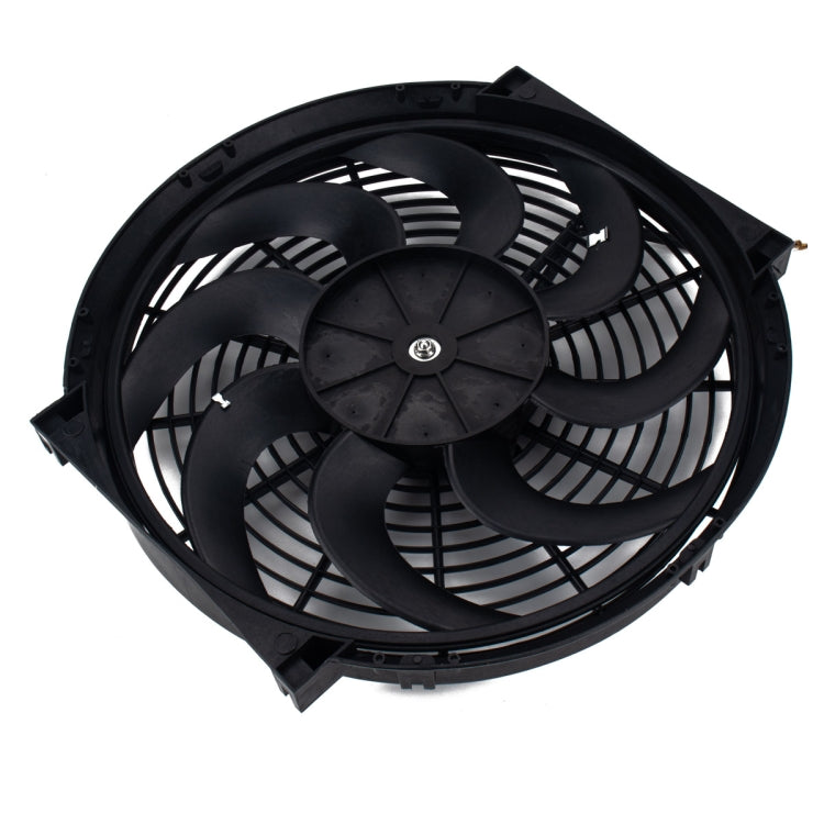 12V 90W 14 inch Car Cooling Fan High-power Modified Tank Fan Cooling Fan Powerful Auto Fan Mini Air Conditioner for Car
