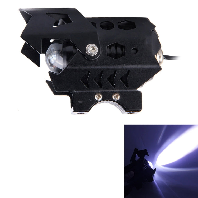 10W 1500LM CREE LED White Motorcycle Headlight Lamp, DC 12-80V  Waterproof Rank IP67