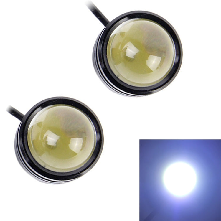 2 PCS DC 12V 15W 6000K Eagle Eyes Light Long Life, Wire Length: 60cm