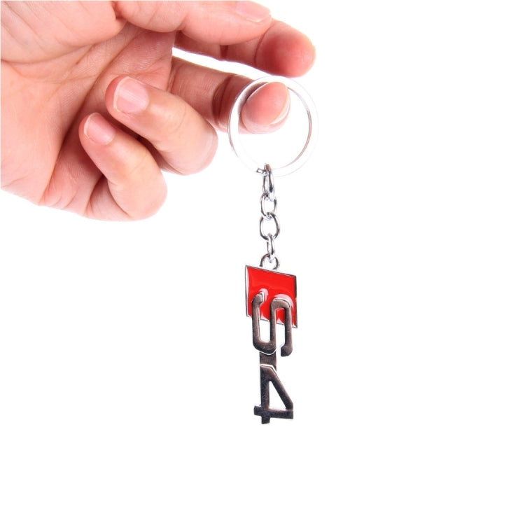 Modified Car Keychain Waist Hung With Figures And Letters Shape Decoration