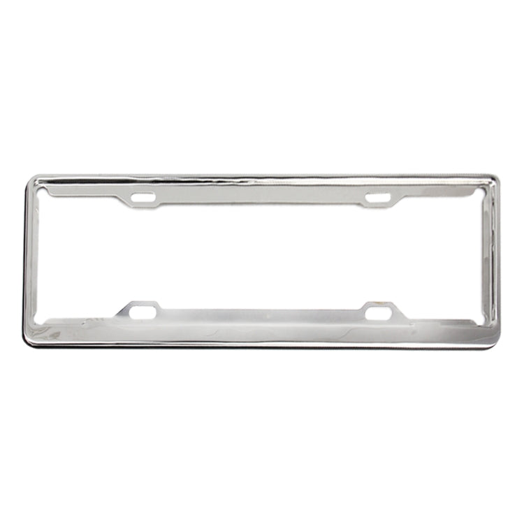 2 PCS Stainless Steel License Plate Frame Car License Plate Frame Holder