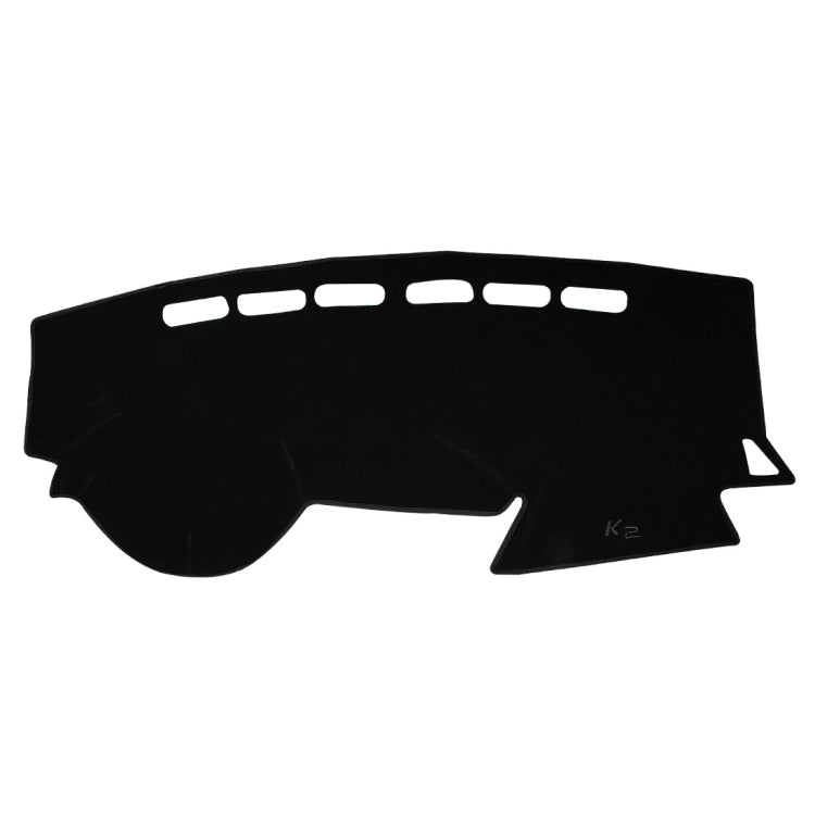 Car Light Instrument Panel Sunscreen Dashboard Mats Cover for Kia K2, Please Note Model and Year