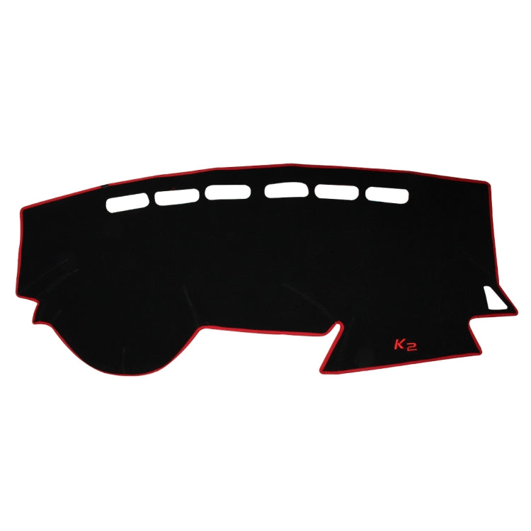 Car Light Instrument Panel Sunscreen Dashboard Mats Cover for Kia K2, Please Note Model and Year