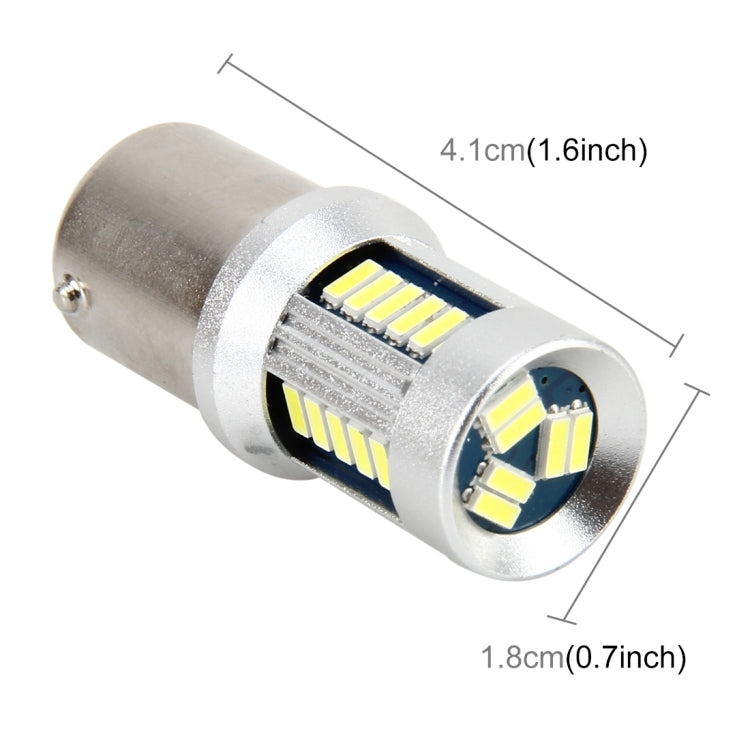 1156/Ba15s 5W 500 LM 6000K Car Auto Turn Light  Backup Light Reversing Lights with 30LEDs  SMD-3014 Lamps, DC 12V(White Light)