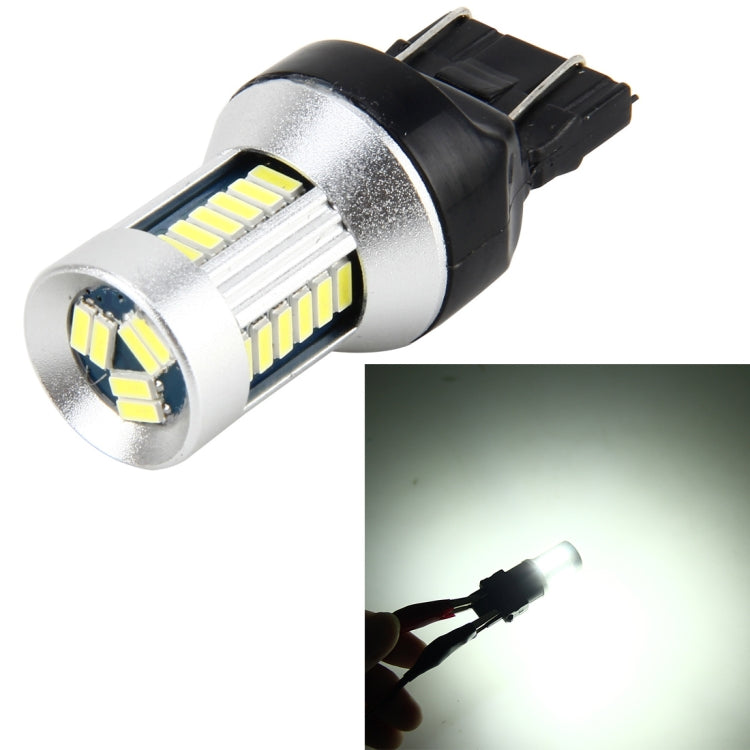 7443 5W 500LM 30LEDs DC 12V 6000K SMD-3014 Car Auto Brake Light Turn Lights(White Light)