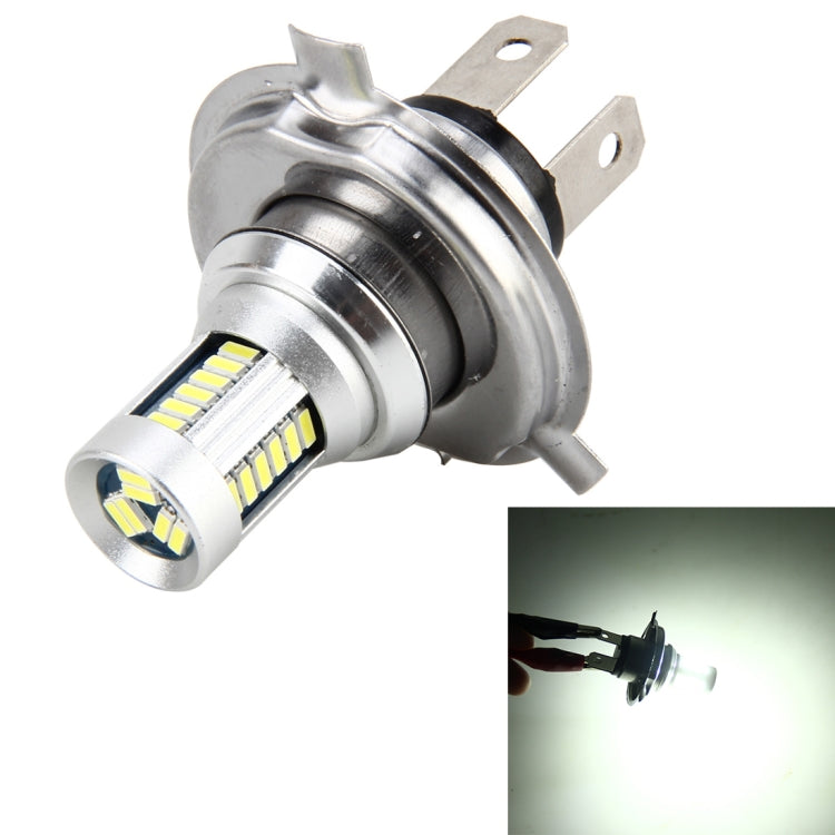 H4 5W 500 LM 6000K Car Fog Light with 30 LEDs SMD-3014 Lamps, DC 12V (White Light)