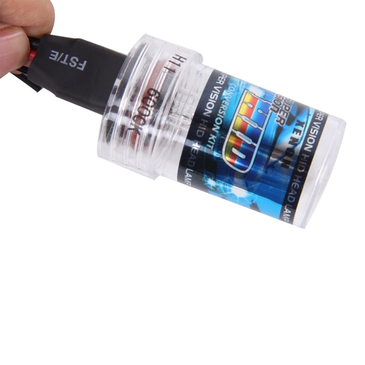 2PCS DC12V 35W H8/H11 2800 LM HID Xenon Light Single Beam Super Vision Waterproof Head Lamp, Color Temperature: 6000K(White Light)