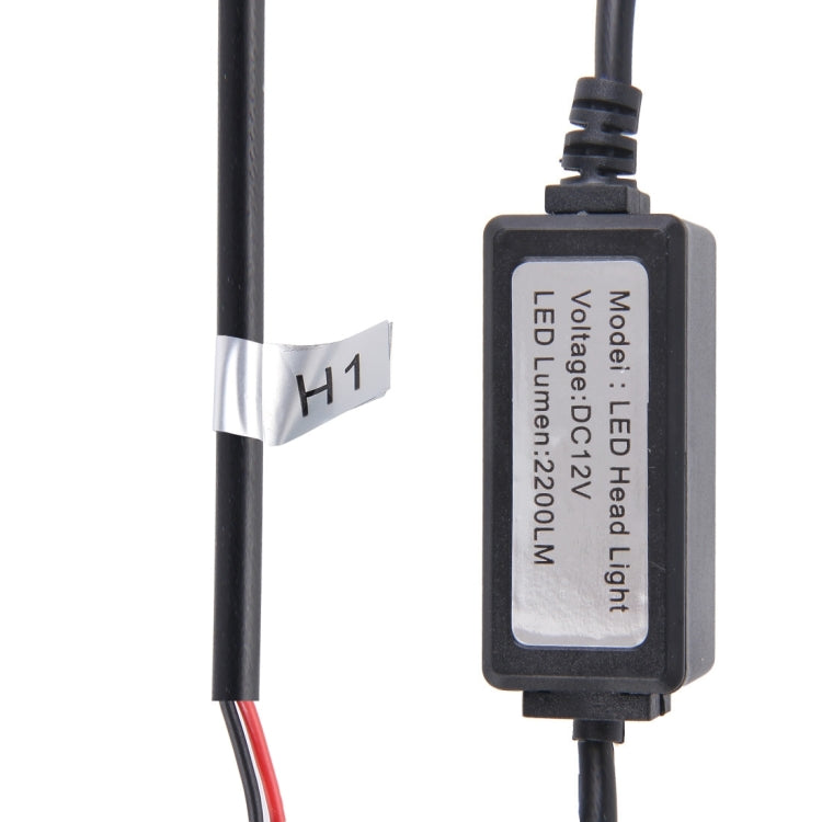 2 PCS H1 32W 2200lm 6000K Car LED Headlight, DC 12V(White Light)