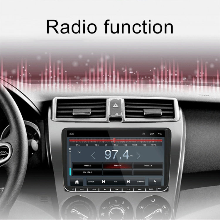 CKVW92 HD 9 inch 2 Din Android 6.0 Car MP5 Player GPS Navigation Multimedia Player Bluetooth Stereo Radio for Volkswagen, Support FM & Mirror Link, North America Map Version