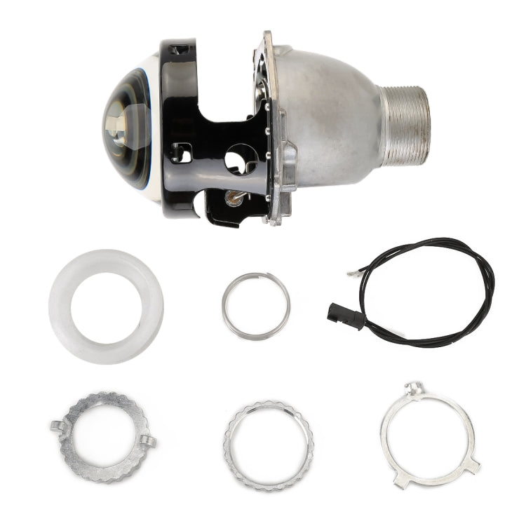 IPHCAR Hella7 H4 3.0 inch Car Modification Bi-Xenon Projector Lens Light for D Series Light Bulb, Right Driving