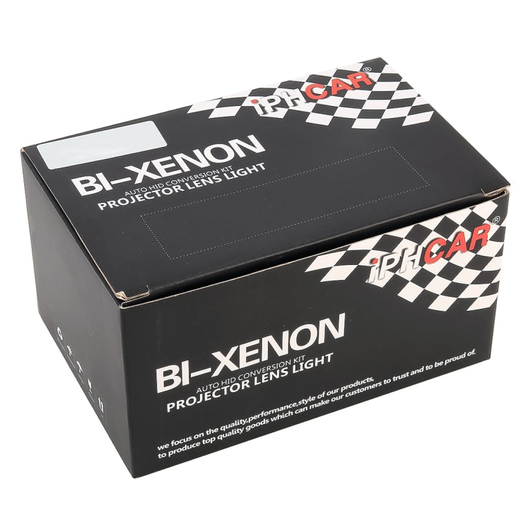 IPHCAR Hella7 H4 3.0 inch Car Modification Bi-Xenon Projector Lens Light for D Series Light Bulb, Right Driving