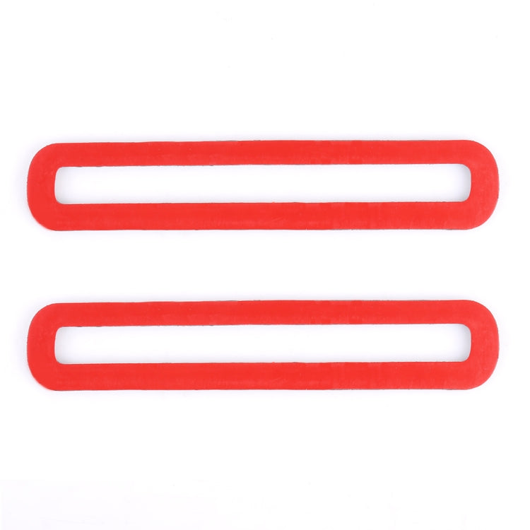 2 PCS Car Door Outlet Decorative Sticker Air Vent Moulding Trim Decorative Strip for Ford Mustang