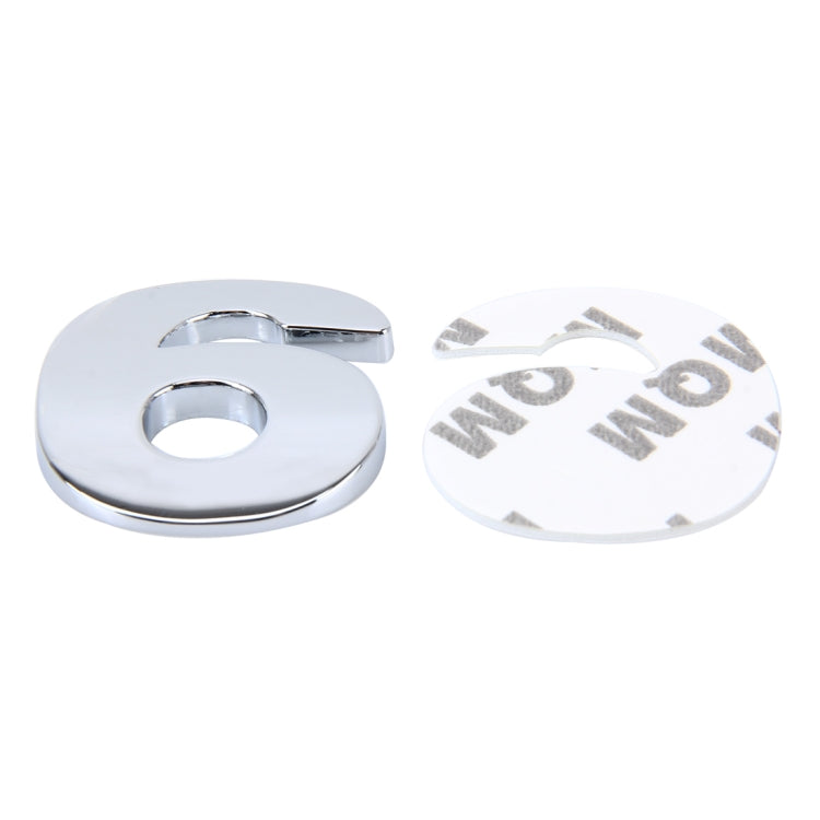 Car Vehicle Badge Emblem 3D Number