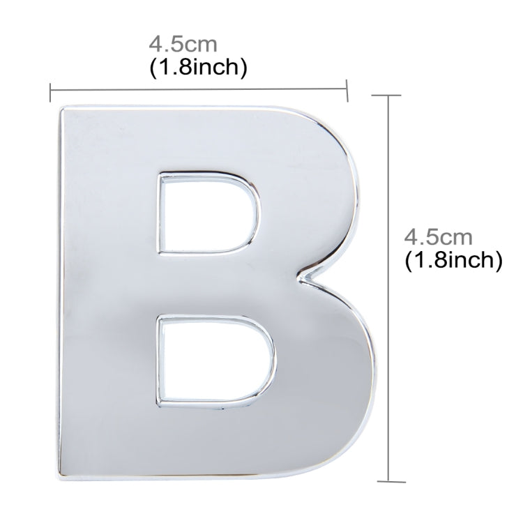 Car Vehicle Badge Emblem 3D English Letter