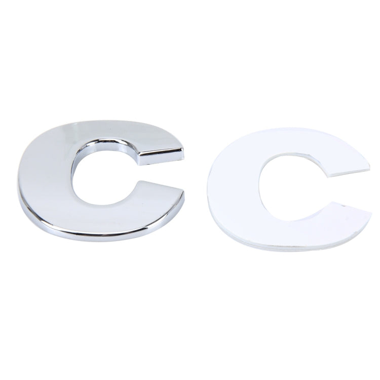 Car Vehicle Badge Emblem 3D English Letter
