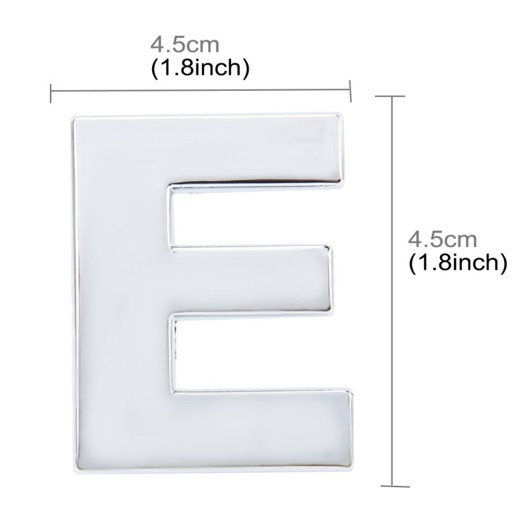 Car Vehicle Badge Emblem 3D English Letter