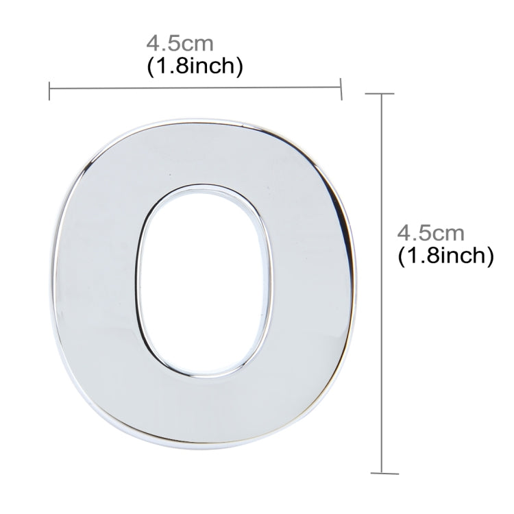 Car Vehicle Badge Emblem 3D English Letter