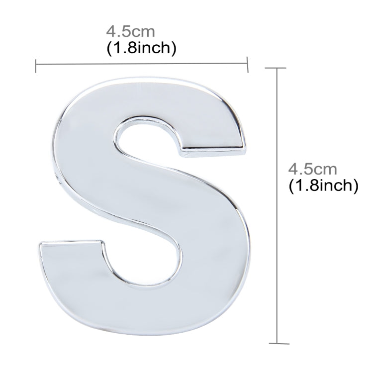 Car Vehicle Badge Emblem 3D English Letter