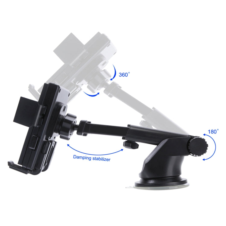 N8-1 5V 1A Output Sticky Bracket Car Air Outlet Vent Fast Wireless Charger, For iPhone, Galaxy, Sony, Lenovo, HTC, Huawei, and other Smartphones(Black)