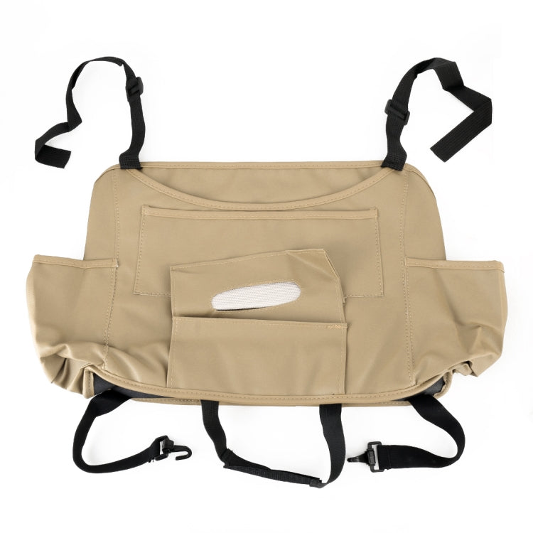 Car Auto Back Seat Drink Food Cup Bag Napkin Bag Multi-purpose Pouch Chair Back Pocket Multi-functional Car Storage Bags