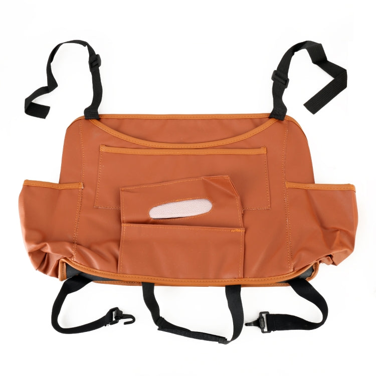 Car Auto Back Seat Drink Food Cup Bag Napkin Bag Multi-purpose Pouch Chair Back Pocket Multi-functional Car Storage Bags