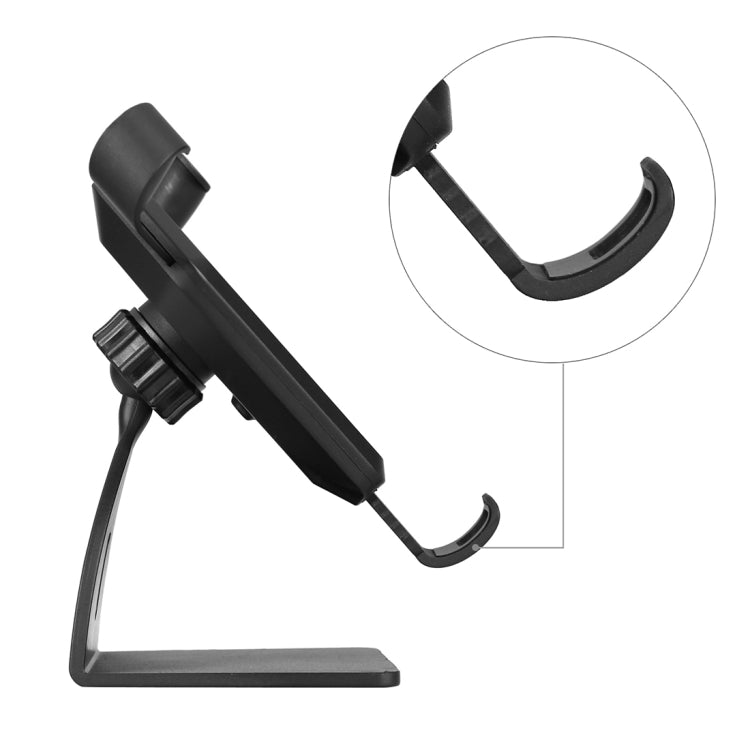 N5 9V 1.1A Output 360 Degree Rotation Head Shape Removable Glue Holder Car Air Outlet Vent Fast Wireless Charger, For iPhone, Galaxy, Sony, Lenovo, HTC, Huawei, and other Smartphones(Black)