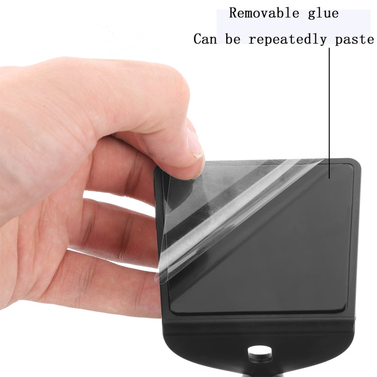 N5 9V 1.1A Output 360 Degree Rotation Head Shape Removable Glue Holder Car Air Outlet Vent Fast Wireless Charger, For iPhone, Galaxy, Sony, Lenovo, HTC, Huawei, and other Smartphones(Black)