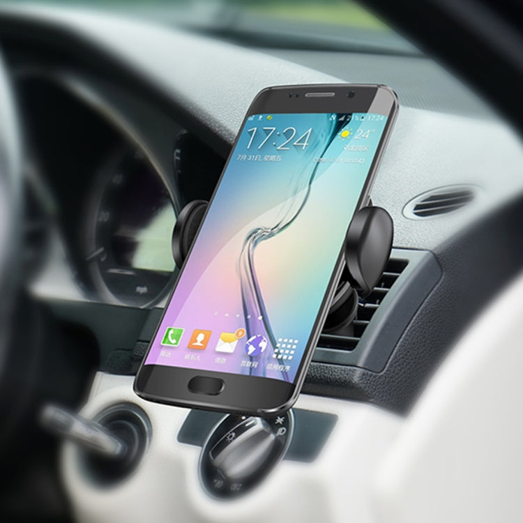 N8-2 9V 1.1A Output Double-sided Rubber Car Fast Wireless Charger, For iPhone, Galaxy, Sony, Lenovo, HTC, Huawei, and other Smartphones(Black)