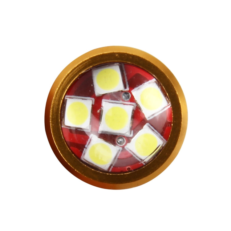 2 PCS 1156/BA15S 6W 450 LM 6000K Car Auto Turn Light  Backup Light Reversing Lights with 24LEDs  SMD-3030 Lamps(White Light)