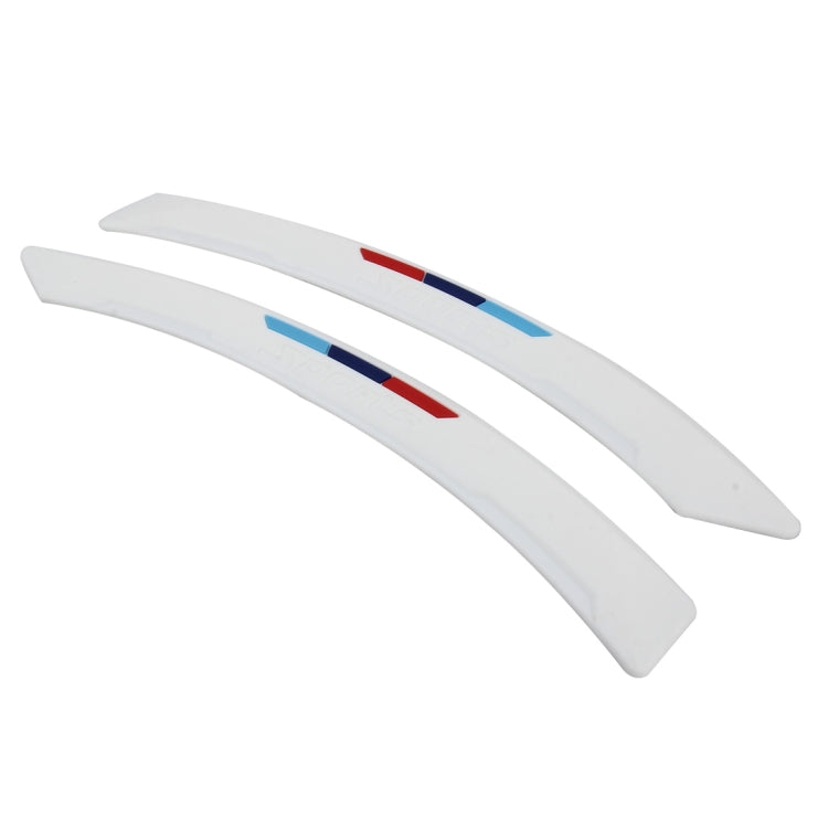 2 PCS Universal Car Plastic Anti-collision Sticker Car Door Rub Bumper Strip Auto Guards Side Doors Scratch Stickers Protector