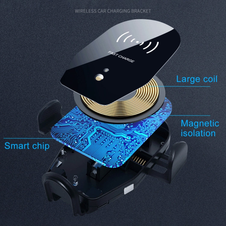 X8 Adjustable Car Mobile Phone Wireless Fast Charging Holder