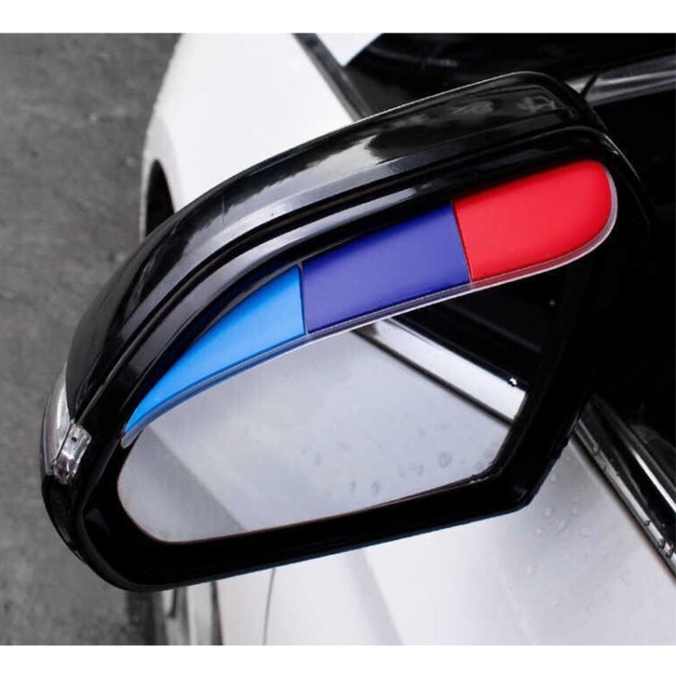 1 Pair Three Color Style Universal Car Rearview Mirror Rain Blades Car Back Mirror Eyebrow Rain Cover