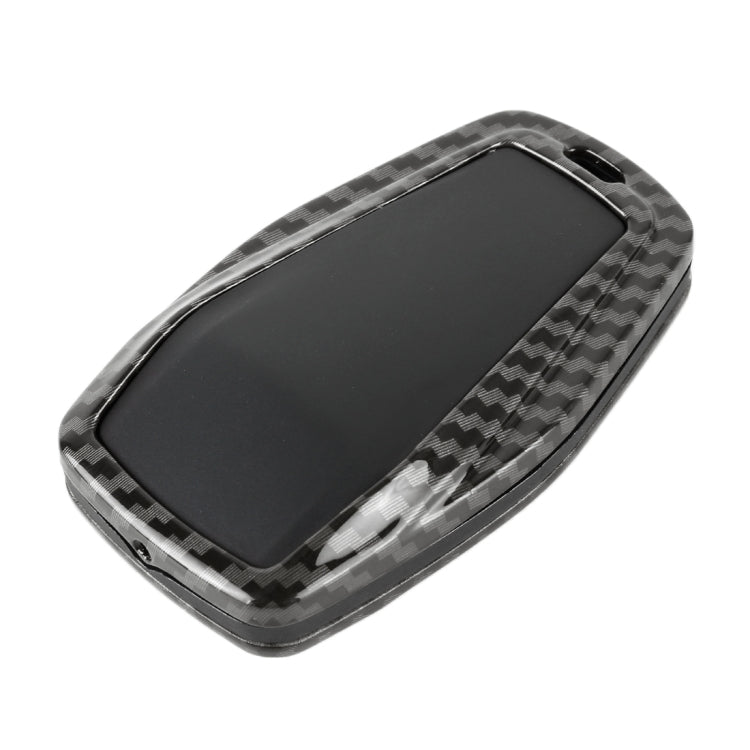 Carbon Fiber Texture Car Key Protective Cover for Geely A06