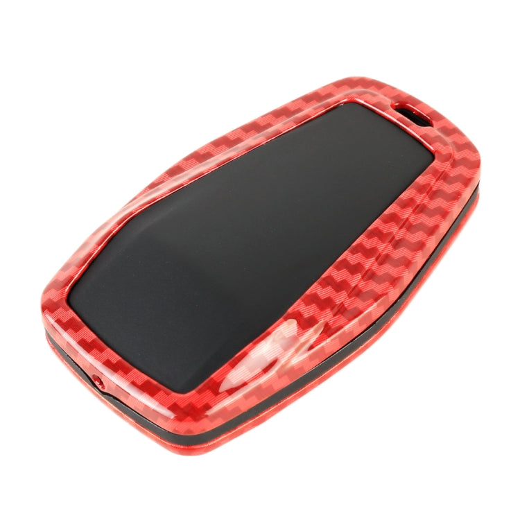 Carbon Fiber Texture Car Key Protective Cover for Geely A06