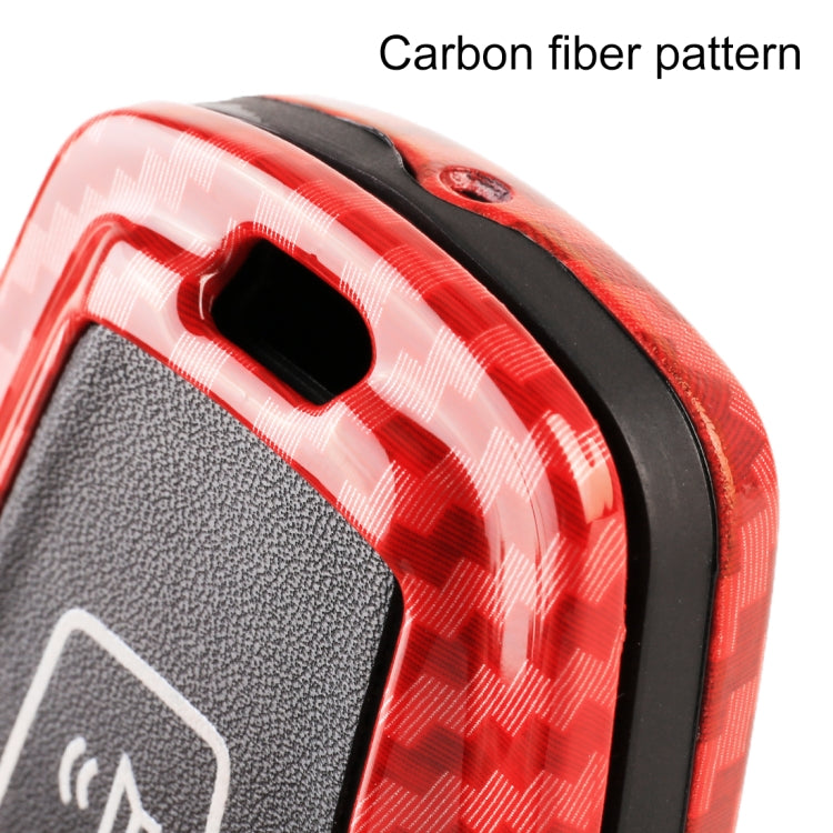 Carbon Fiber Texture Car Key Protective Cover for Geely A06