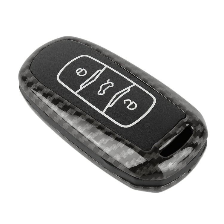 Carbon Fiber Texture Car Key Protective Cover for Geely Emgrand