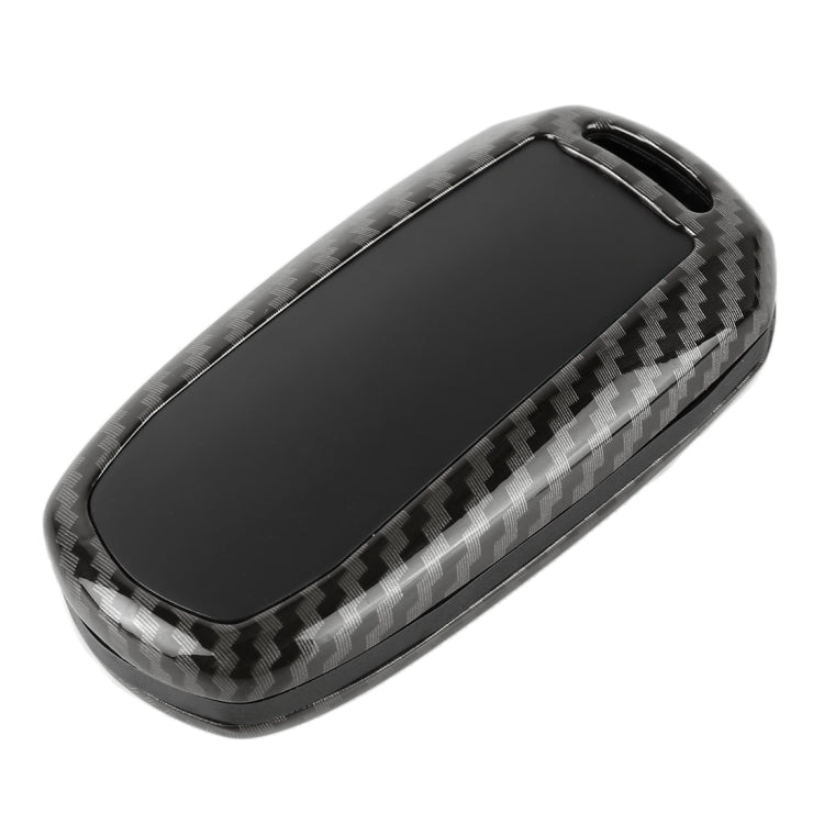 Carbon Fiber Texture Car Key Protective Cover for Geely Emgrand