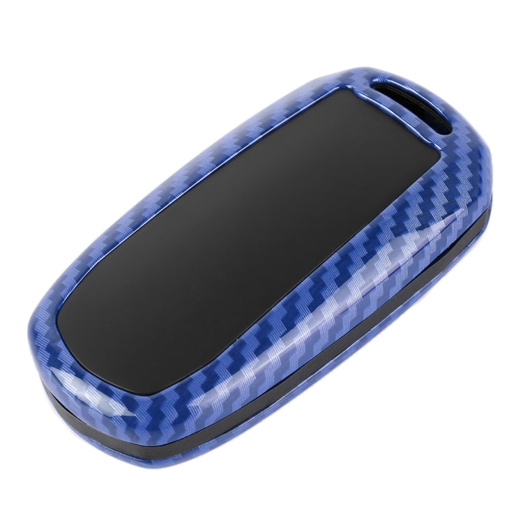 Carbon Fiber Texture Car Key Protective Cover for Geely Emgrand