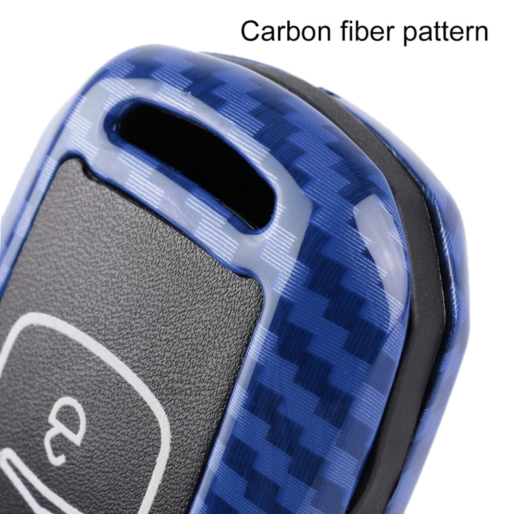 Carbon Fiber Texture Car Key Protective Cover for Geely Emgrand