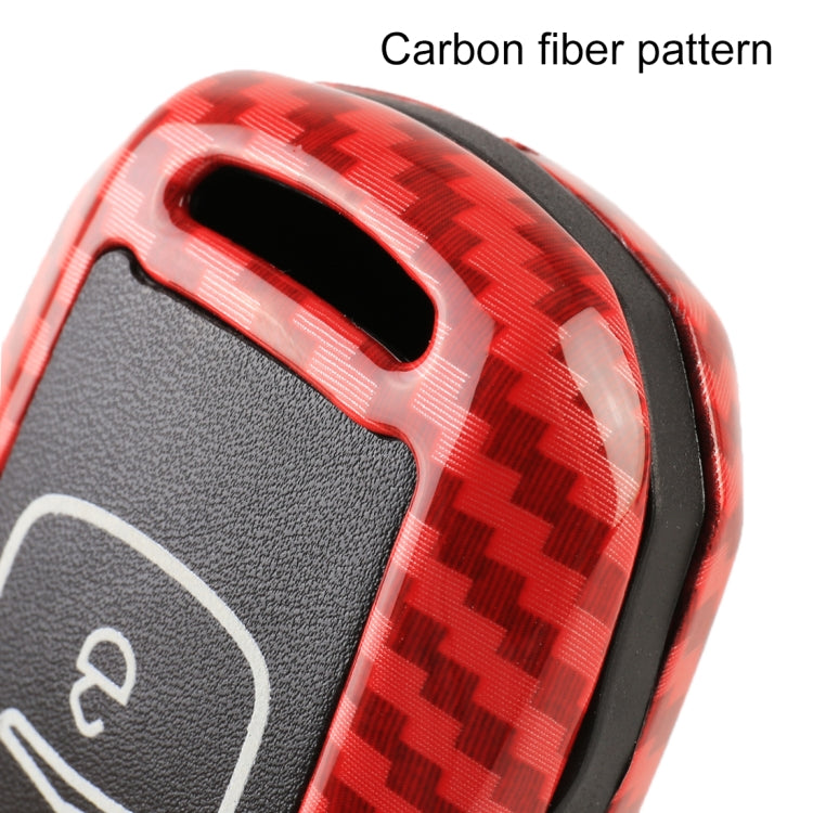 Carbon Fiber Texture Car Key Protective Cover for Geely Emgrand