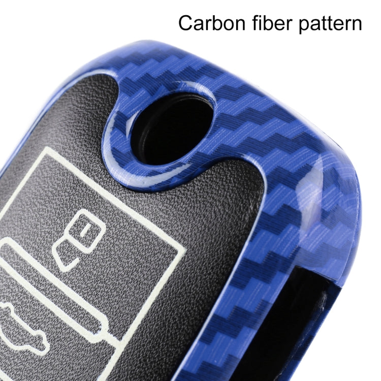 Carbon Fiber Texture Car Key Protective Cover for ROEWE RX5