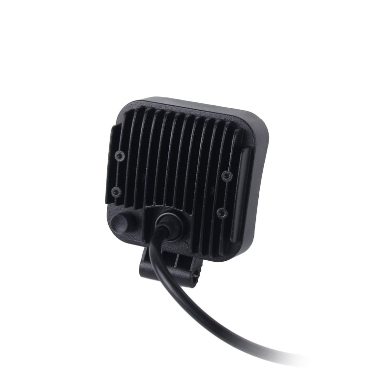 DC 10-30V 15W 1000LM 6000K Waterproof Vehicle Car Boat Marine External Work Lights Emergency Lights 30 Degrees Adjustable Spot Light LED Car Bulbs with 5 Intense Wafer LED Lights(White Light)