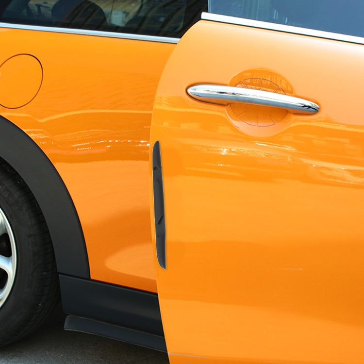 6 PCS Universal Car Door Anti-collision Strip Protection Guards Silicon Trims Stickers