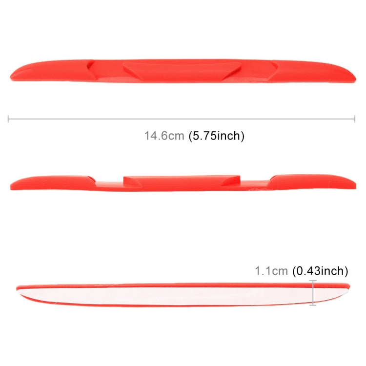 6 PCS Universal Car Door Anti-collision Strip Protection Guards Silicon Trims Stickers