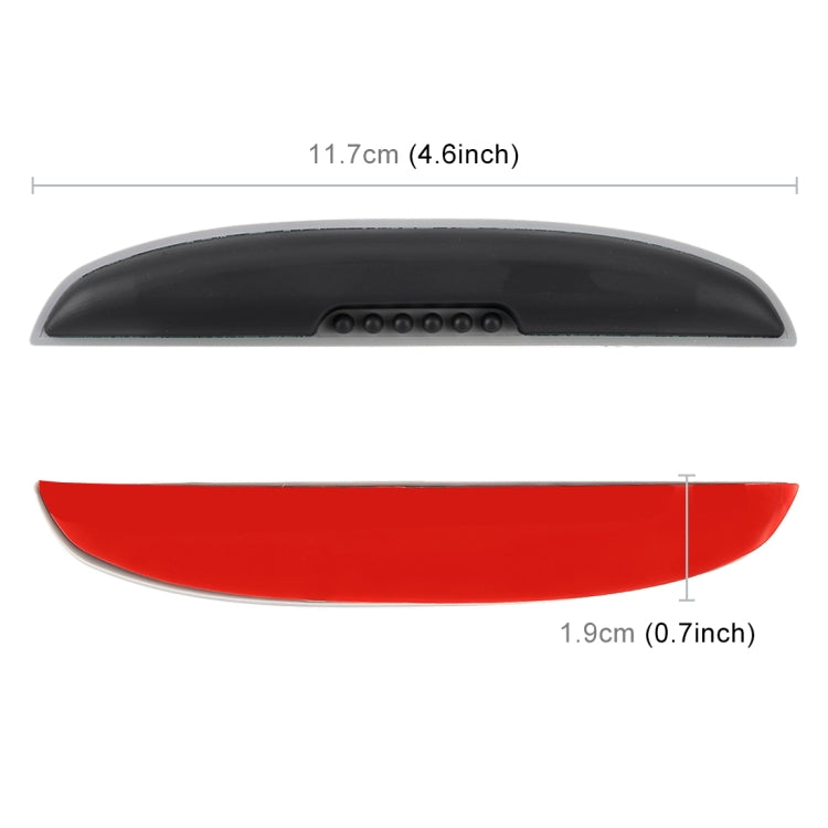 4 PCS Crab Claw Shape Universal Car Door Anti-collision Strip Protection Guards Silicon Trims Stickers