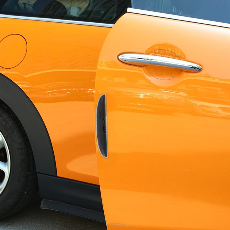 4 PCS Crab Claw Shape Universal Car Door Anti-collision Strip Protection Guards Silicon Trims Stickers