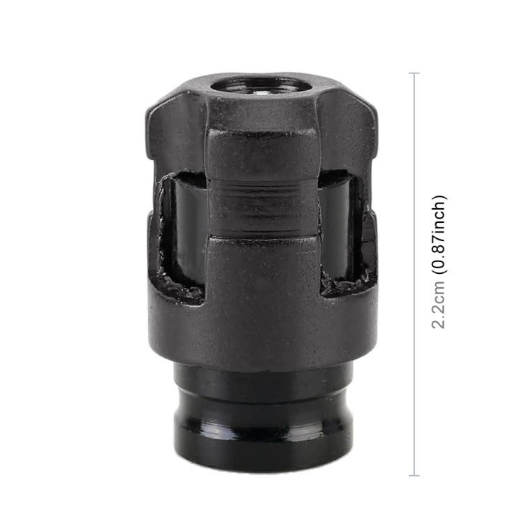 4 PCS Valve Shape Gas Cap Mouthpiece Cover Tire Cap Car Tire Valve Caps