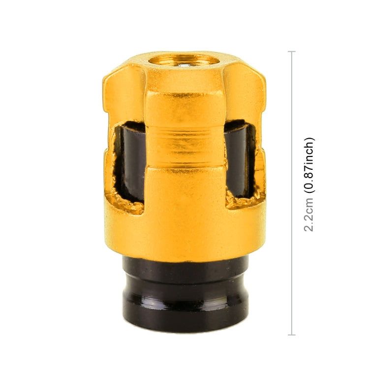 4 PCS Valve Shape Gas Cap Mouthpiece Cover Tire Cap Car Tire Valve Caps