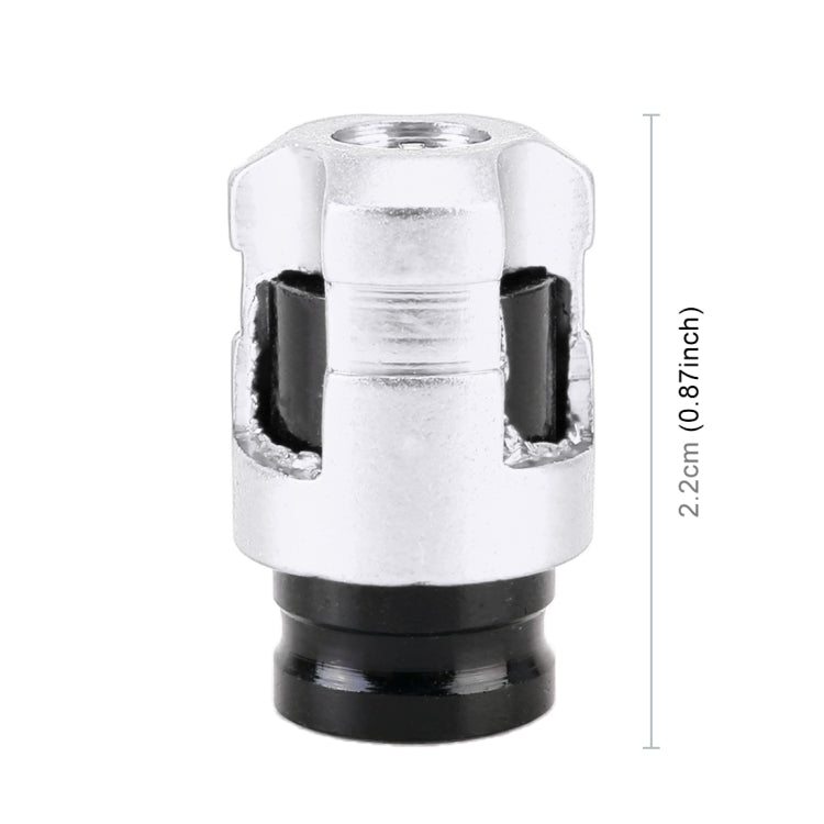 4 PCS Valve Shape Gas Cap Mouthpiece Cover Tire Cap Car Tire Valve Caps